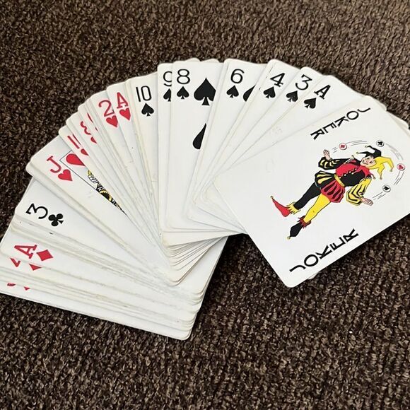 Playing Card Case - Fits Two Decks w/ Space for Pen & Notepad w/ Snap closure - Picture 12 of 12